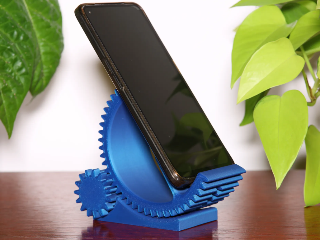 Adjustable Phone Stand — 3D printed by Moon Studio 3D